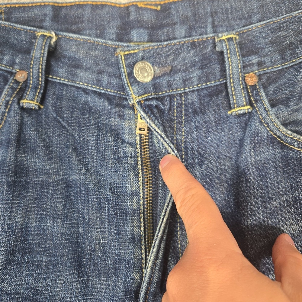 Polo Ralph Lauren Jeans Mens 34x30 Denim Vintage 67 zip fly - Picture 4 of 12